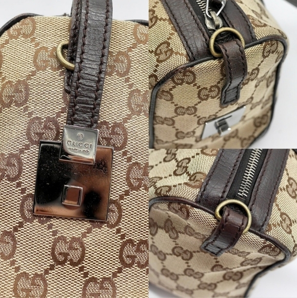 🍓GUCCI Sherryline Canvas Handbag - Picture 5 of 13